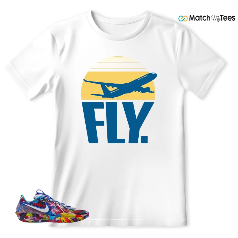 NIKE AIR ZOOM GT CUT 3 JEWELL LOYD PAINT SNEAKER Matching Tees t-shirt