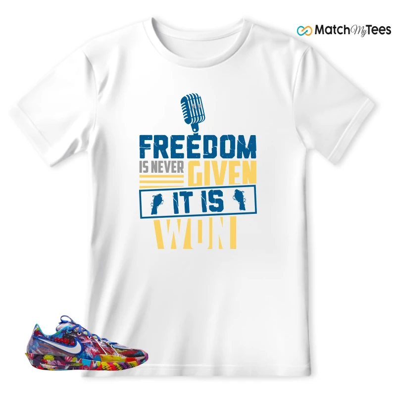 NIKE AIR ZOOM GT CUT 3 JEWELL LOYD PAINT SNEAKER Matching Tees t-shirt