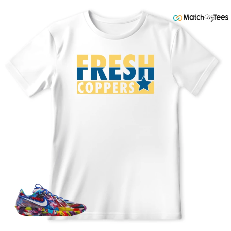 NIKE AIR ZOOM GT CUT 3 JEWELL LOYD PAINT SNEAKER Matching Tees t-shirt