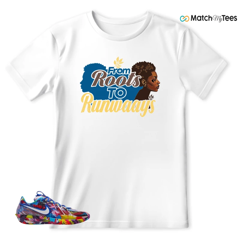 NIKE AIR ZOOM GT CUT 3 JEWELL LOYD PAINT SNEAKER Matching Tees t-shirt
