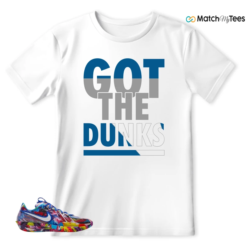 NIKE AIR ZOOM GT CUT 3 JEWELL LOYD PAINT SNEAKER Matching Tees t-shirt