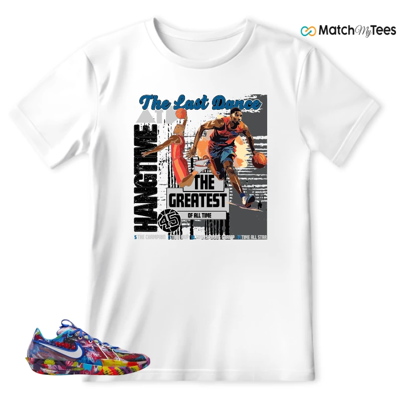 NIKE AIR ZOOM GT CUT 3 JEWELL LOYD PAINT SNEAKER Matching Tees t-shirt