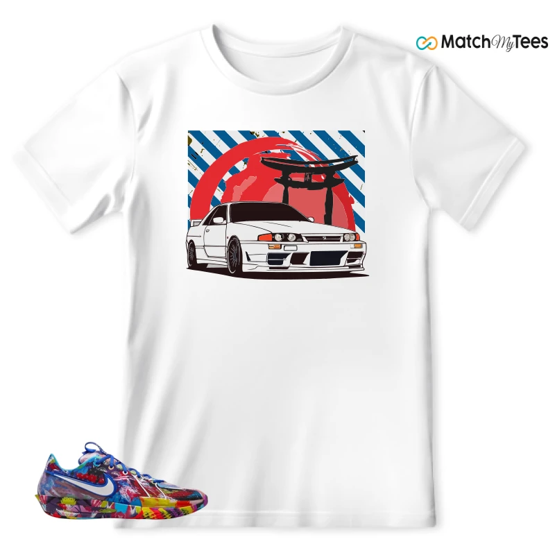 NIKE AIR ZOOM GT CUT 3 JEWELL LOYD PAINT SNEAKER Matching Tees t-shirt