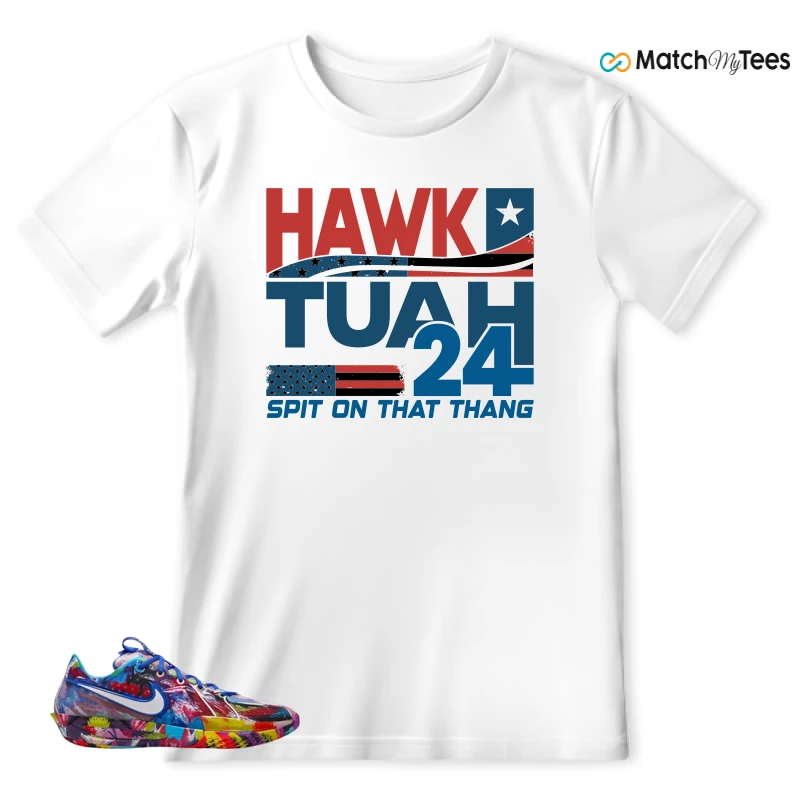 NIKE AIR ZOOM GT CUT 3 JEWELL LOYD PAINT SNEAKER Matching Tees T-shirt for Men