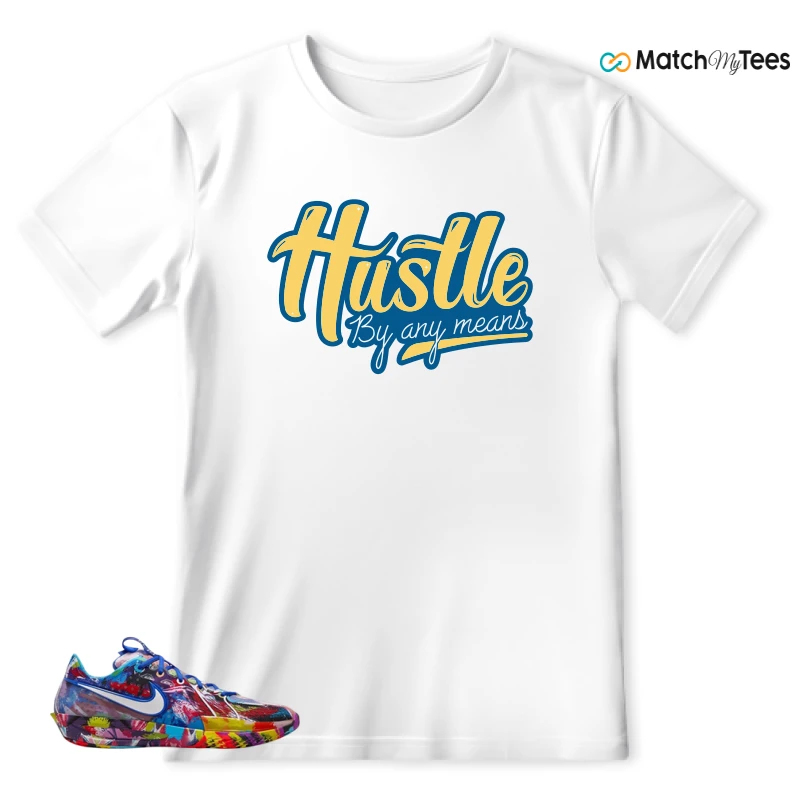 NIKE AIR ZOOM GT CUT 3 JEWELL LOYD PAINT SNEAKER Matching Tees t-shirt