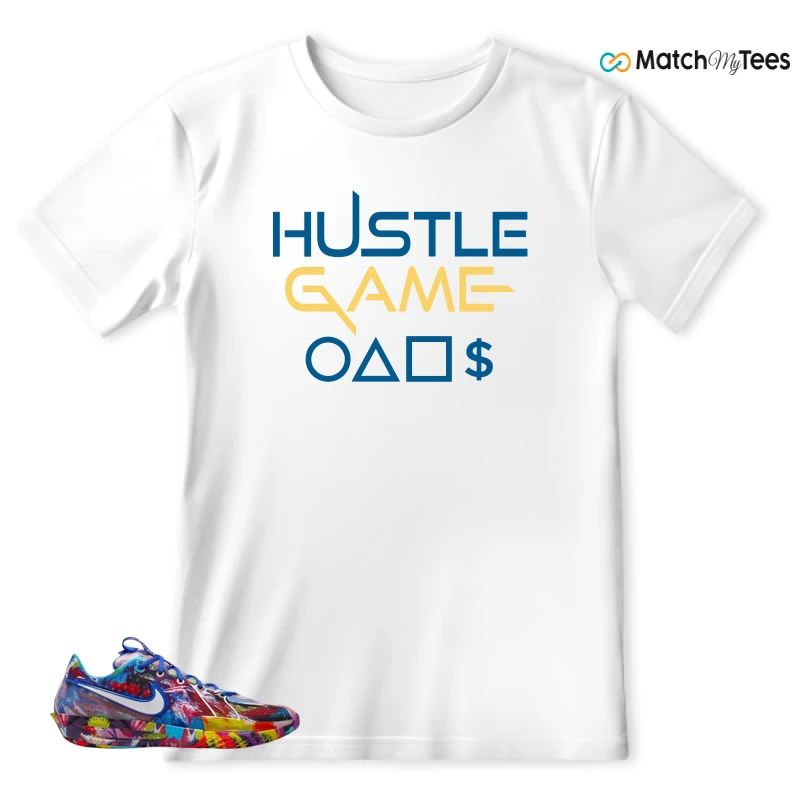 NIKE AIR ZOOM GT CUT 3 JEWELL LOYD PAINT SNEAKER Matching Tees T-shirt for Men