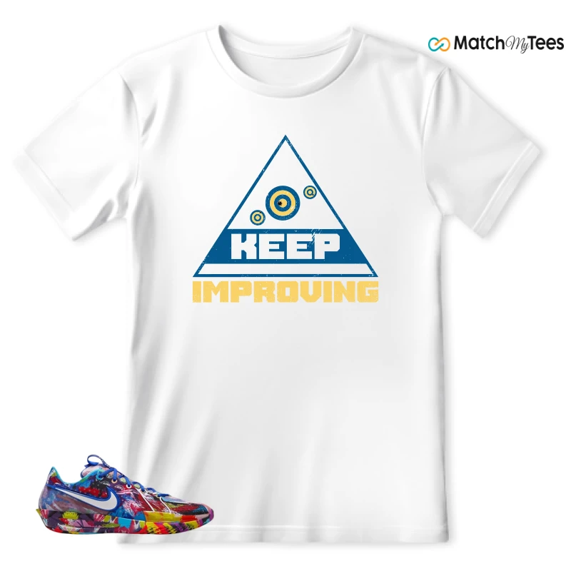 NIKE AIR ZOOM GT CUT 3 JEWELL LOYD PAINT SNEAKER Matching Tees T-shirt for Men