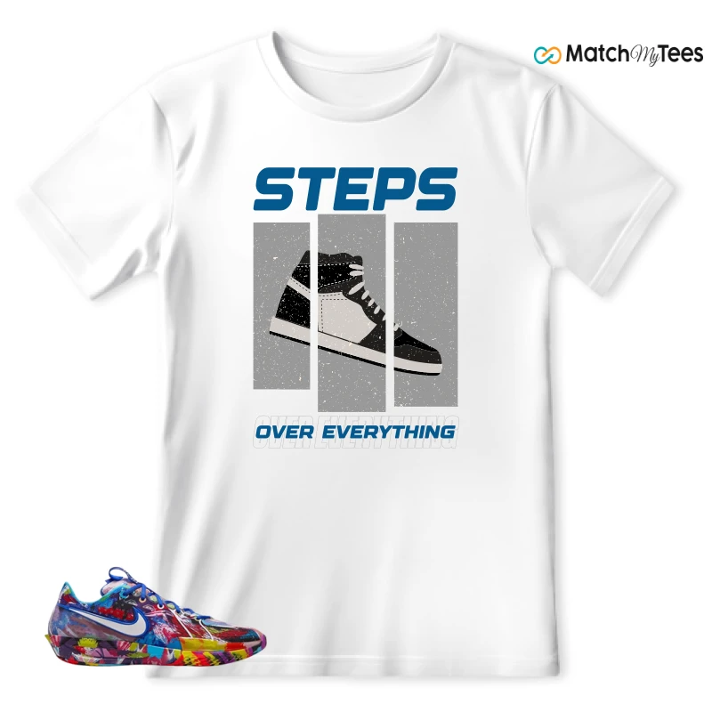 NIKE AIR ZOOM GT CUT 3 JEWELL LOYD PAINT SNEAKER Matching Tees t-shirt