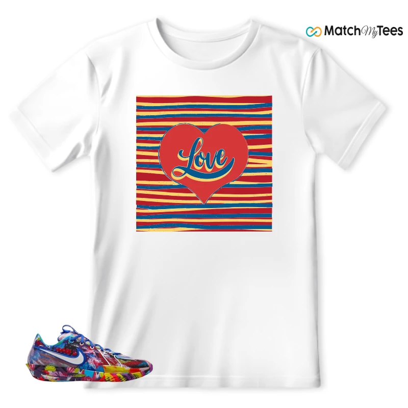 NIKE AIR ZOOM GT CUT 3 JEWELL LOYD PAINT SNEAKER Matching Tees t-shirt