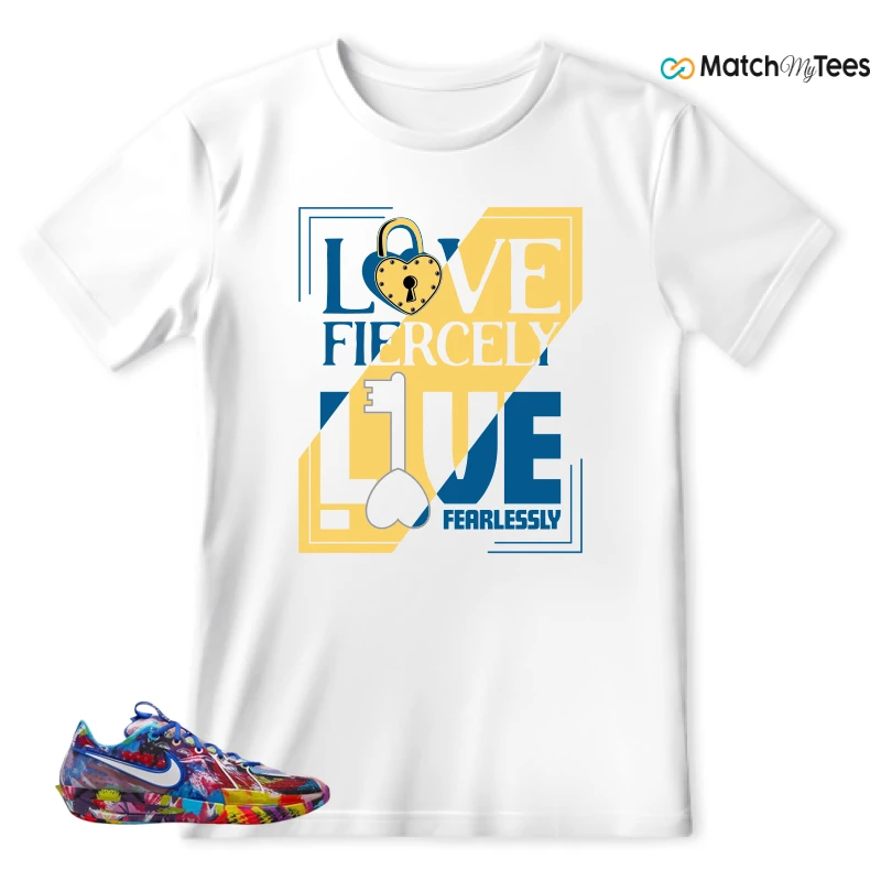 NIKE AIR ZOOM GT CUT 3 JEWELL LOYD PAINT SNEAKER Matching Tees t-shirt