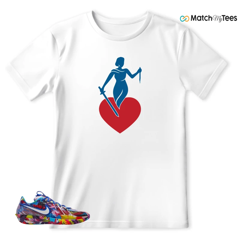 NIKE AIR ZOOM GT CUT 3 JEWELL LOYD PAINT SNEAKER Matching Tees t-shirt