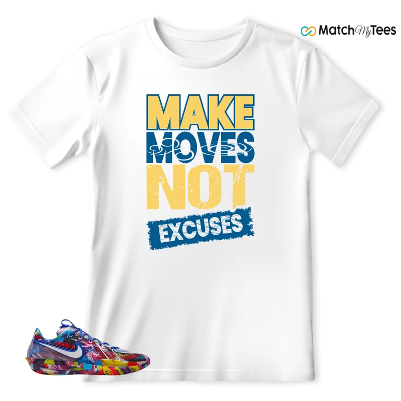 NIKE AIR ZOOM GT CUT 3 JEWELL LOYD PAINT SNEAKER Matching Tees t-shirt