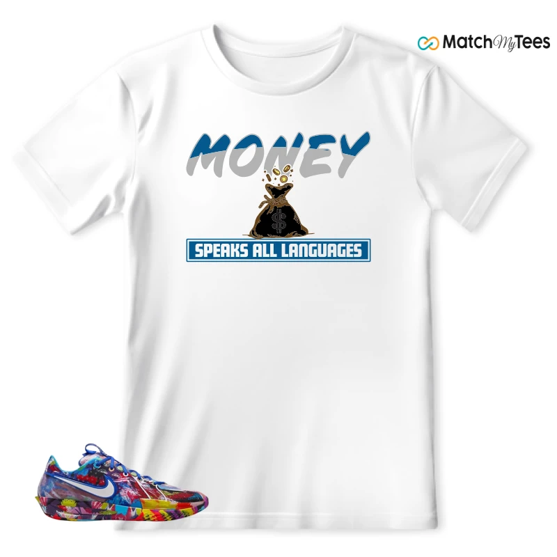 NIKE AIR ZOOM GT CUT 3 JEWELL LOYD PAINT SNEAKER Matching Tees t-shirt