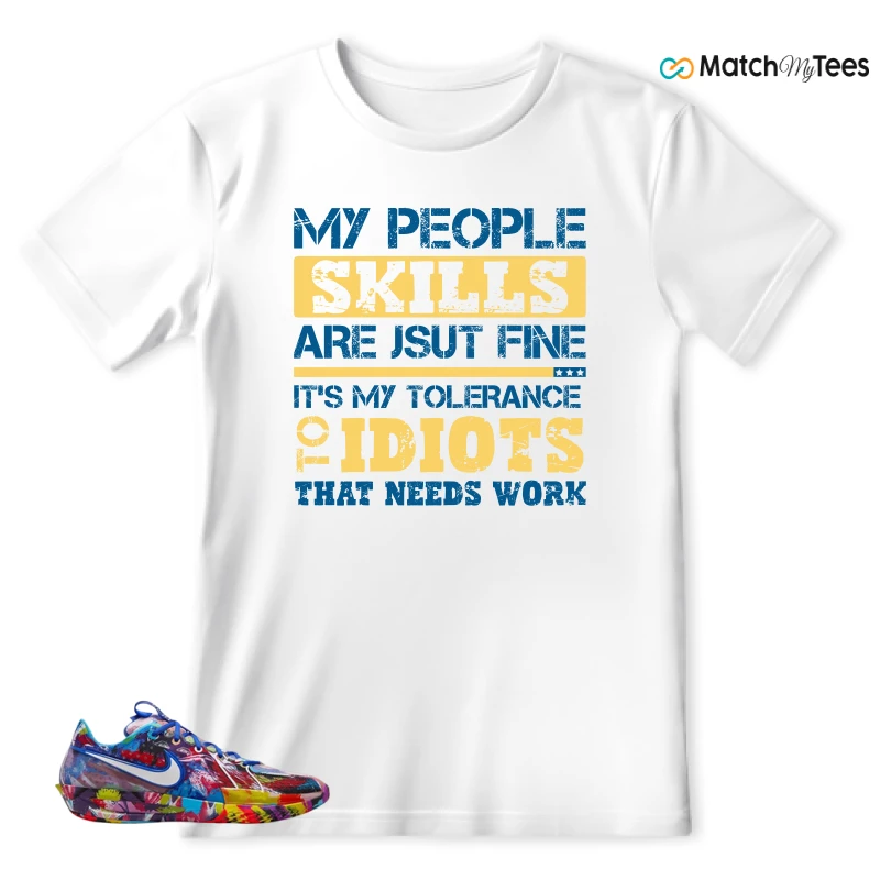 NIKE AIR ZOOM GT CUT 3 JEWELL LOYD PAINT SNEAKER Matching Tees t-shirt