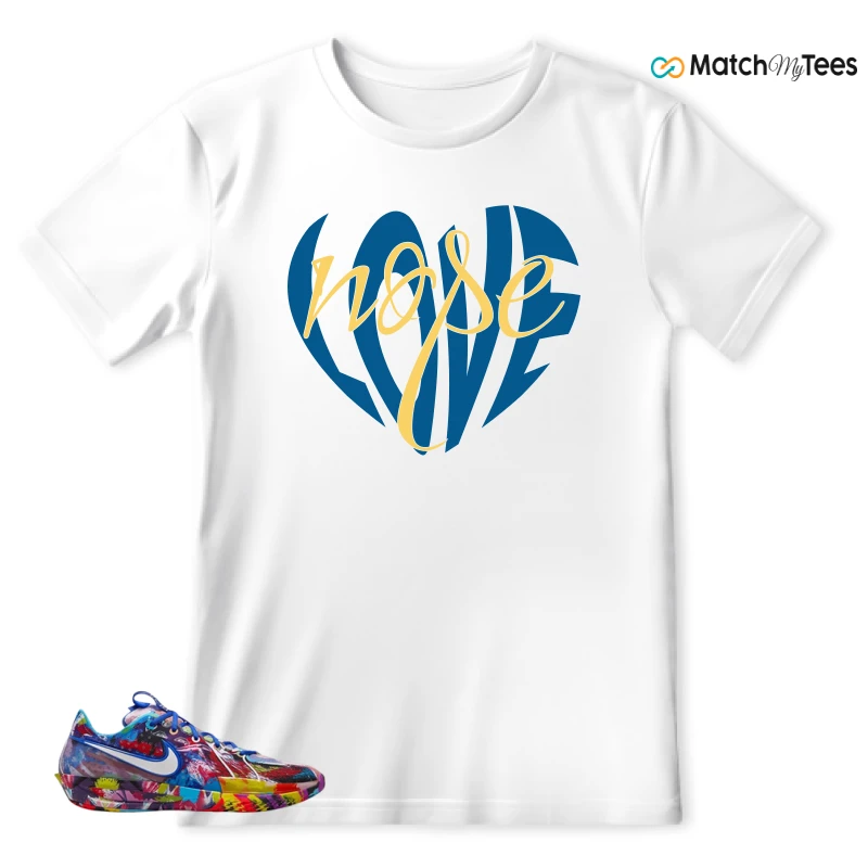 NIKE AIR ZOOM GT CUT 3 JEWELL LOYD PAINT SNEAKER Matching Tees t-shirt
