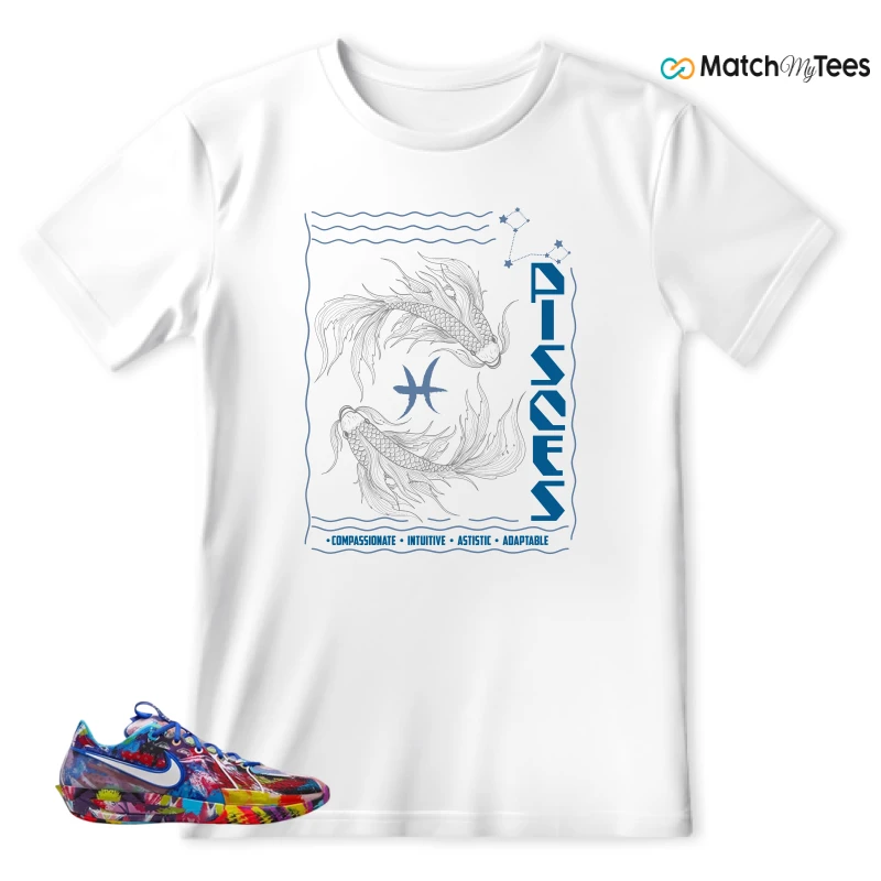 NIKE AIR ZOOM GT CUT 3 JEWELL LOYD PAINT SNEAKER Matching Tees t-shirt