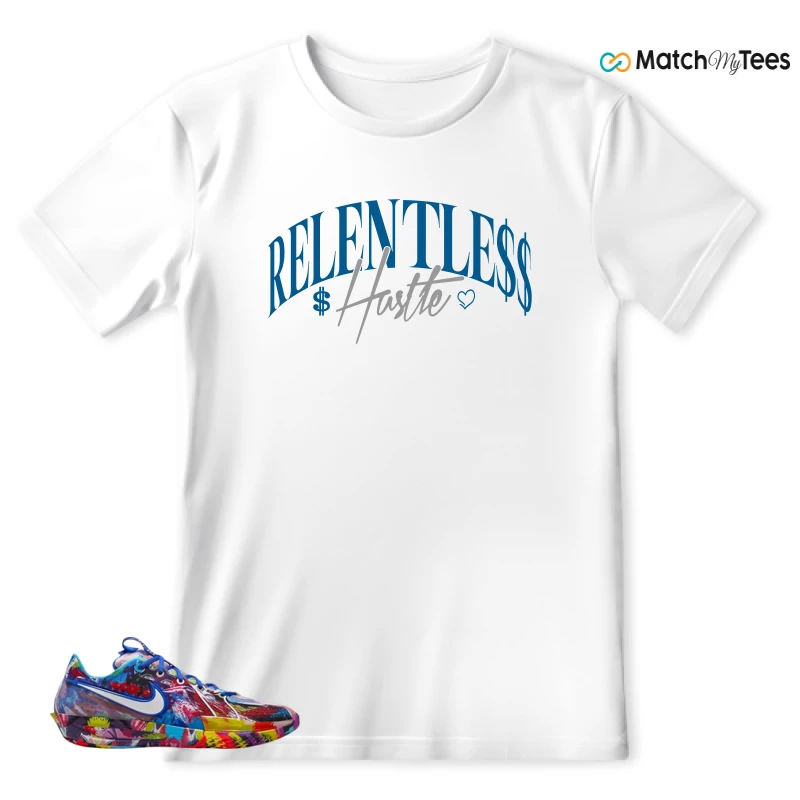 NIKE AIR ZOOM GT CUT 3 JEWELL LOYD PAINT SNEAKER Matching Tees T-shirt for Men