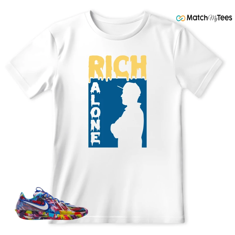NIKE AIR ZOOM GT CUT 3 JEWELL LOYD PAINT SNEAKER Matching Tees t-shirt