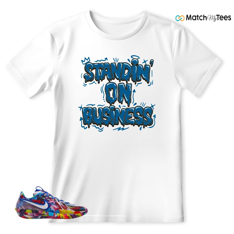 NIKE AIR ZOOM GT CUT 3 JEWELL LOYD PAINT SNEAKER Matching Tees t-shirt