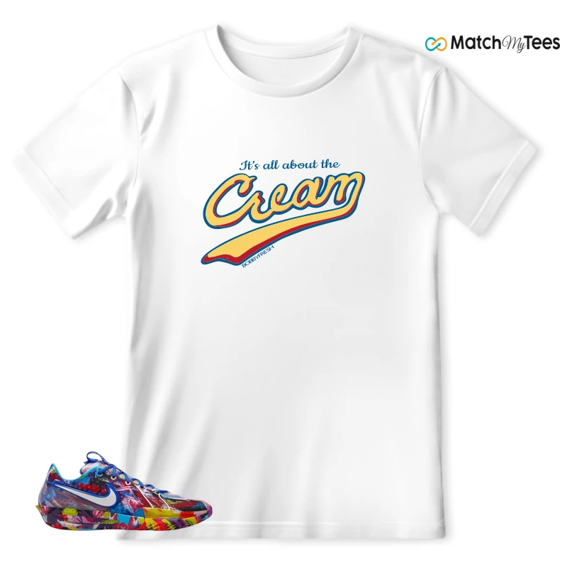 NIKE AIR ZOOM GT CUT 3 JEWELL LOYD PAINT SNEAKER Matching Tees t-shirt