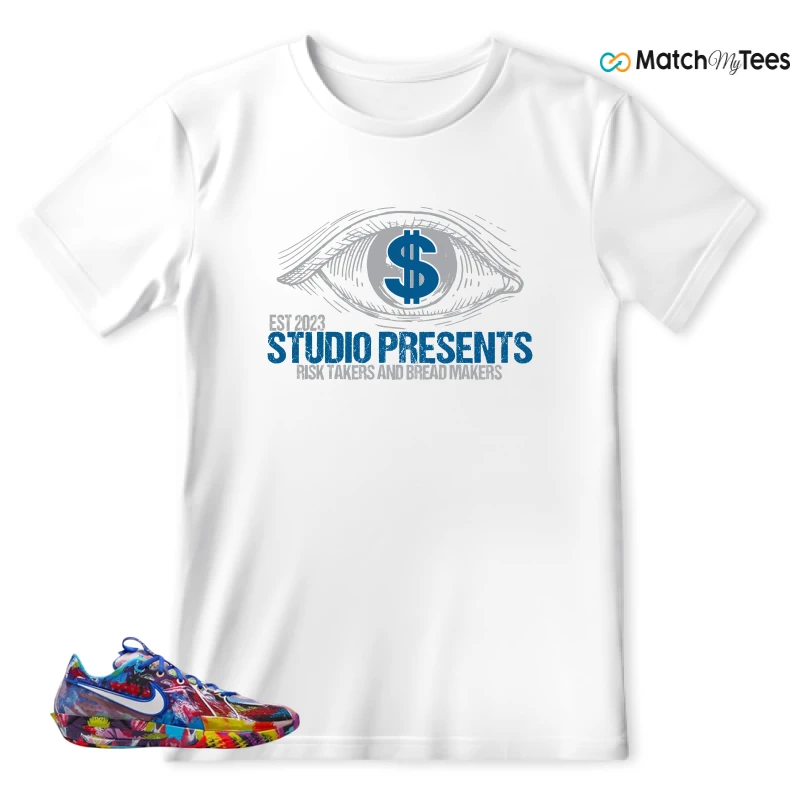 NIKE AIR ZOOM GT CUT 3 JEWELL LOYD PAINT SNEAKER Matching Tees t-shirt
