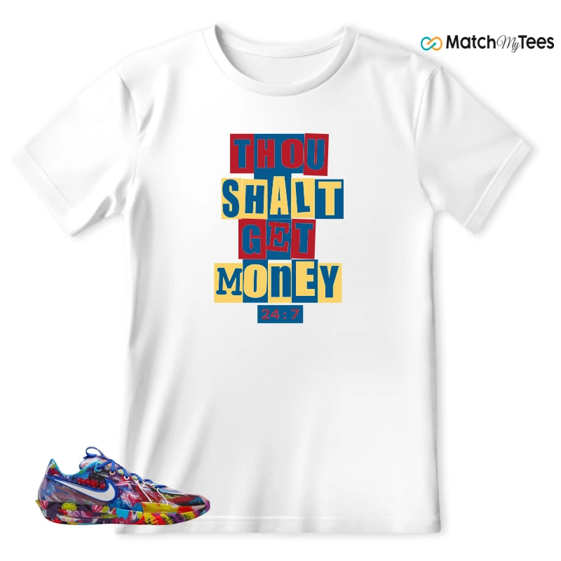 NIKE AIR ZOOM GT CUT 3 JEWELL LOYD PAINT SNEAKER Matching Tees t-shirt