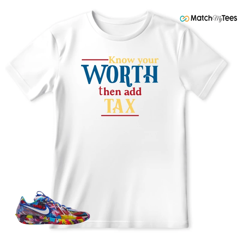 NIKE AIR ZOOM GT CUT 3 JEWELL LOYD PAINT SNEAKER Matching Tees t-shirt