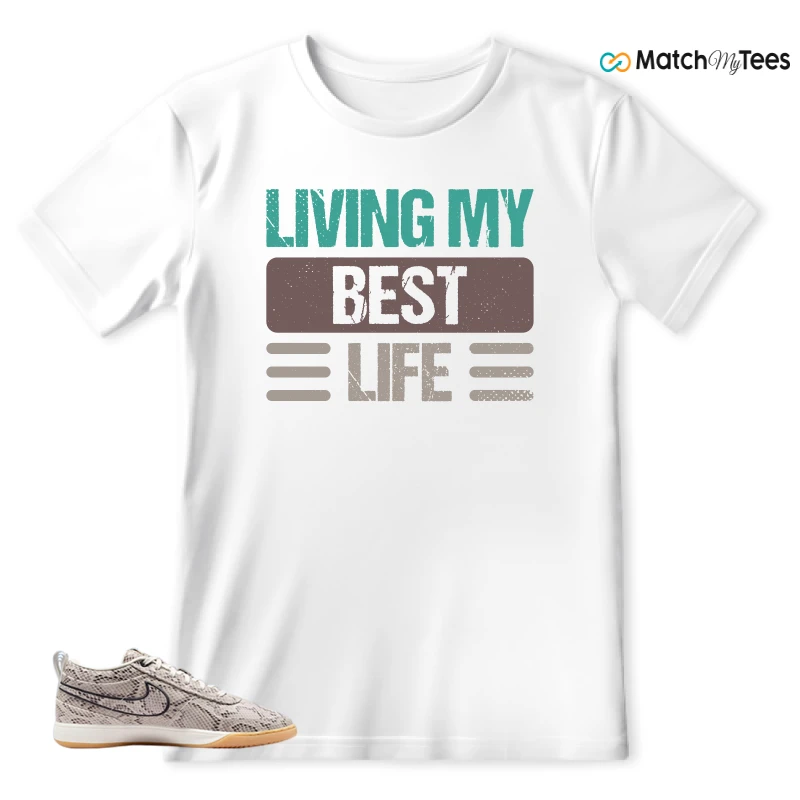 NIKE BOOK 1 PYTHON SNEAKER Matching Tees t-shirt