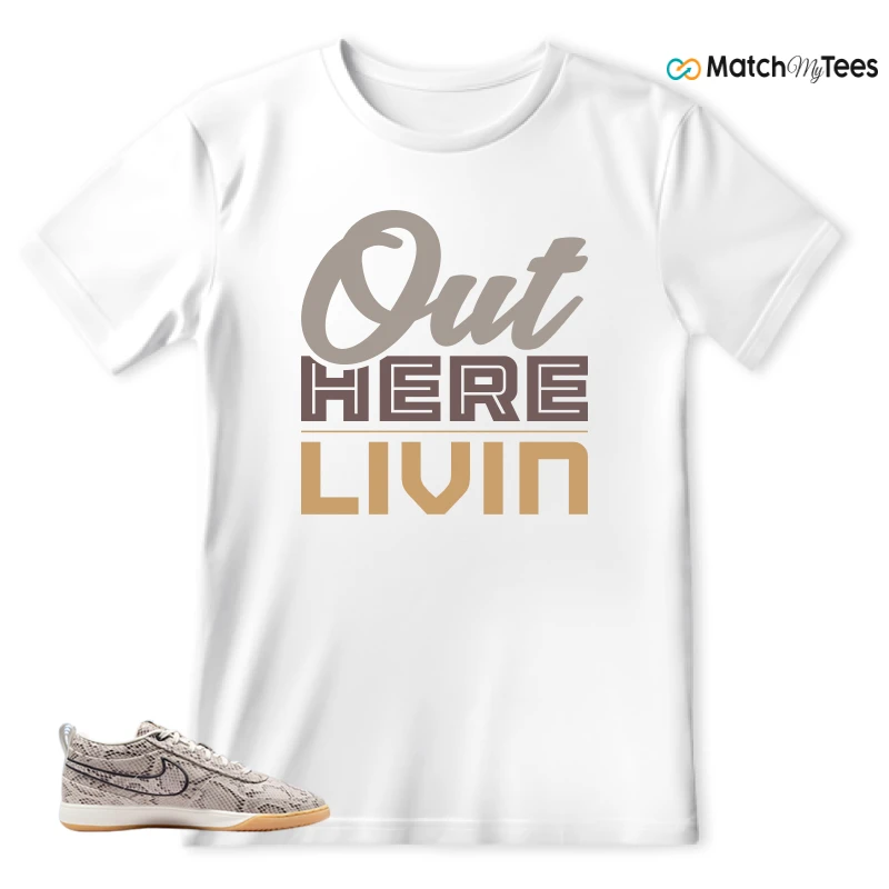 NIKE BOOK 1 PYTHON SNEAKER Matching Tees t-shirt