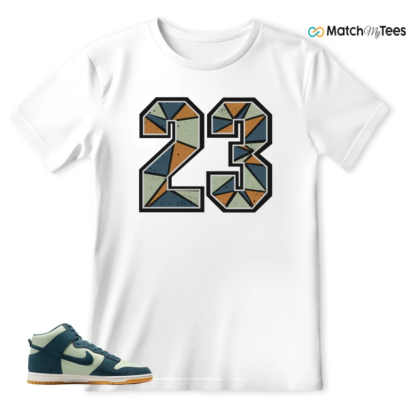 NIKE DUNK HIGH JADE HORIZON SNEAKER Matching Tees t-shirt