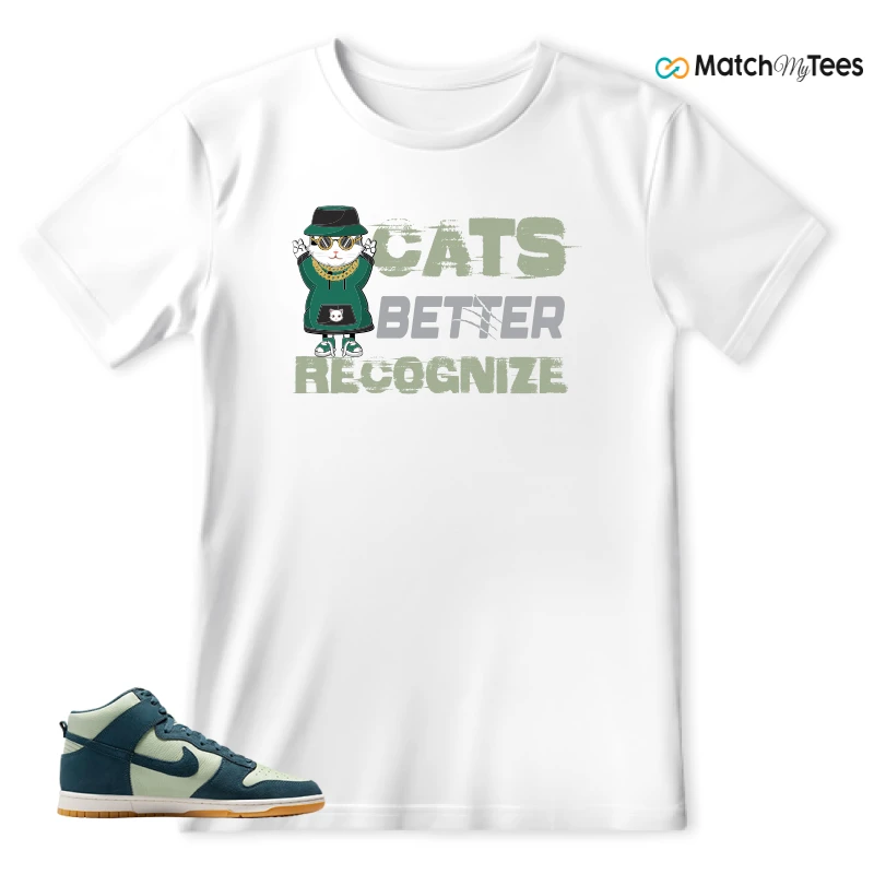 NIKE DUNK HIGH JADE HORIZON SNEAKER Matching Tees t-shirt