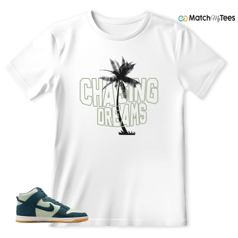 NIKE DUNK HIGH JADE HORIZON SNEAKER Matching Tees t-shirt