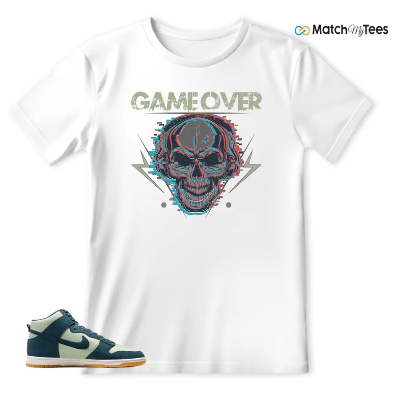 NIKE DUNK HIGH JADE HORIZON SNEAKER Matching Tees t-shirt