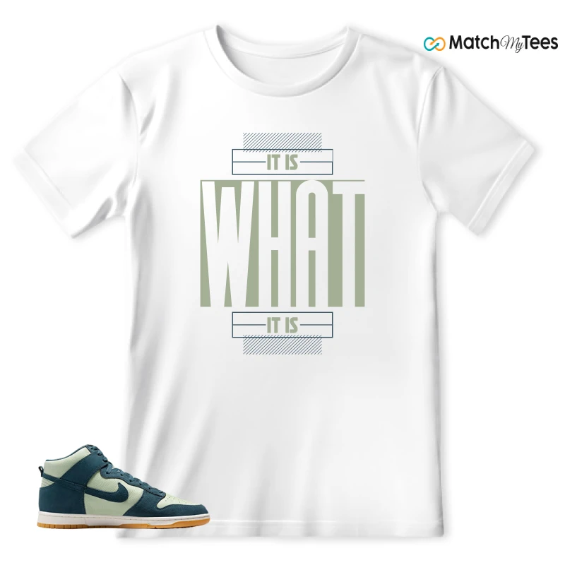 NIKE DUNK HIGH JADE HORIZON SNEAKER Matching Tees t-shirt