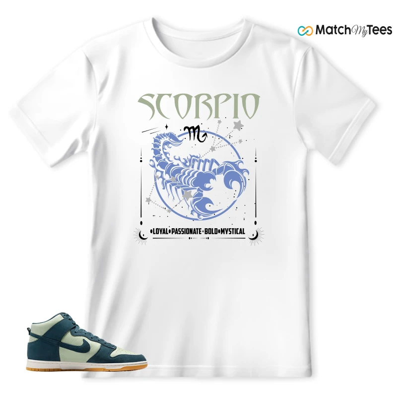 NIKE DUNK HIGH JADE HORIZON SNEAKER Matching Tees t-shirt