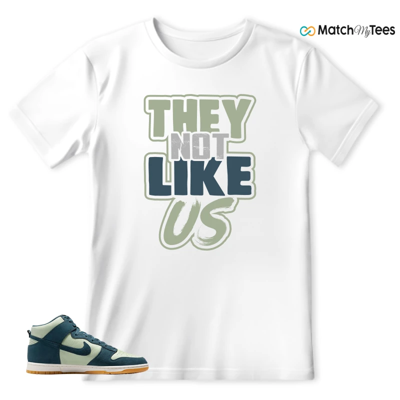 NIKE DUNK HIGH JADE HORIZON SNEAKER Matching Tees t-shirt