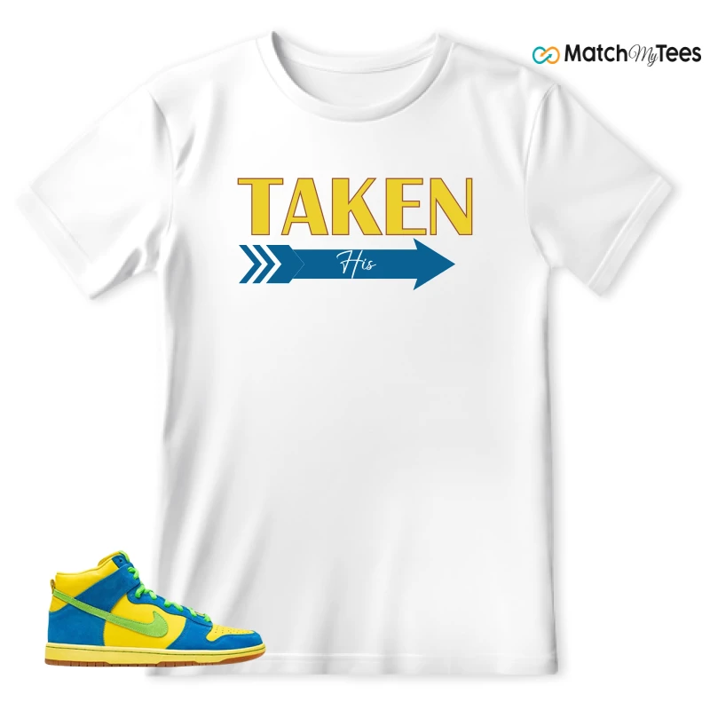 NIKE DUNK HIGH PRO SB MARGE SIMPSON SNEAKER Matching Tees t-shirt