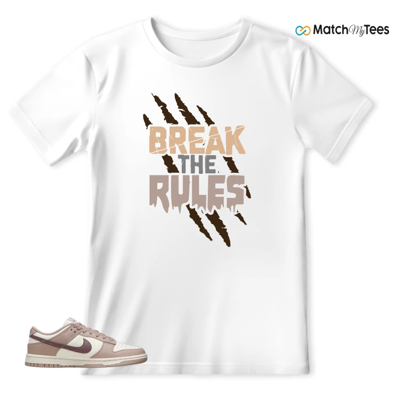 NIKE DUNK LOW DIFFUSED TAUPE (WOMEN'S) SNEAKER Matching Tees t-shirt