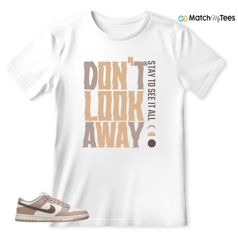 NIKE DUNK LOW DIFFUSED TAUPE (WOMEN'S) SNEAKER Matching Tees t-shirt