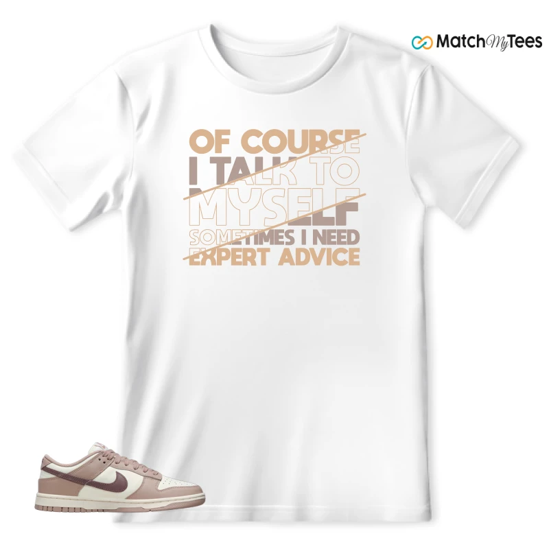 NIKE DUNK LOW DIFFUSED TAUPE (WOMEN'S) SNEAKER Matching Tees t-shirt
