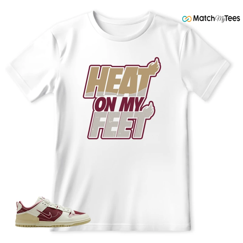 NIKE DUNK LOW DISRUPT 2 VALENTINE'S DAY WOMEN'S SNEAKER Matching Tees t-shirt