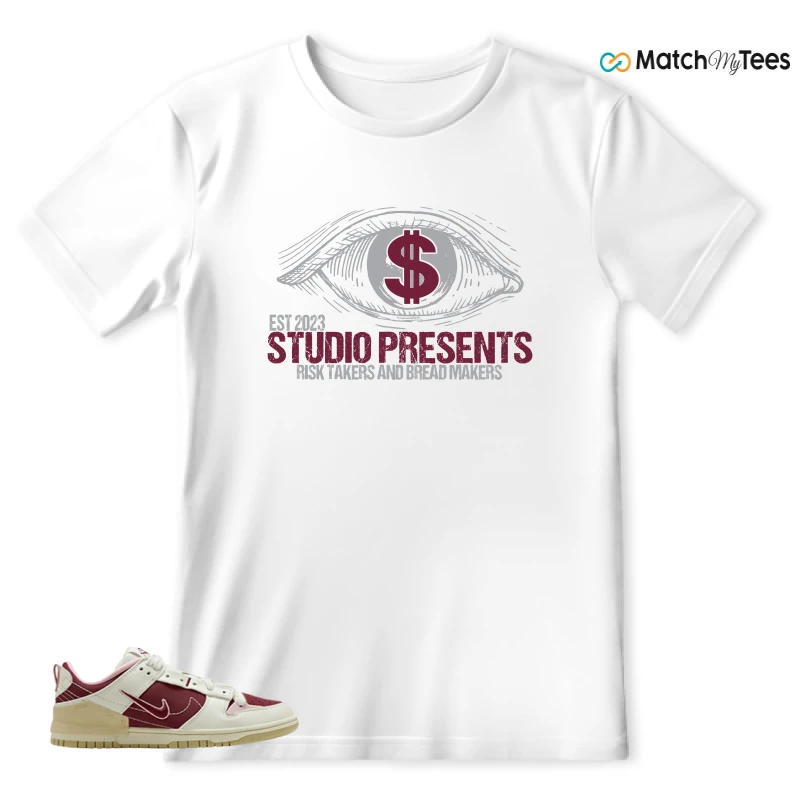 NIKE DUNK LOW DISRUPT 2 VALENTINE'S DAY WOMEN'S SNEAKER Matching Tees T-shirt for Men