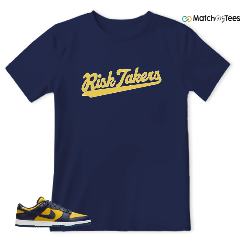 Risk Takers Navy matching T-shirt T-shirt