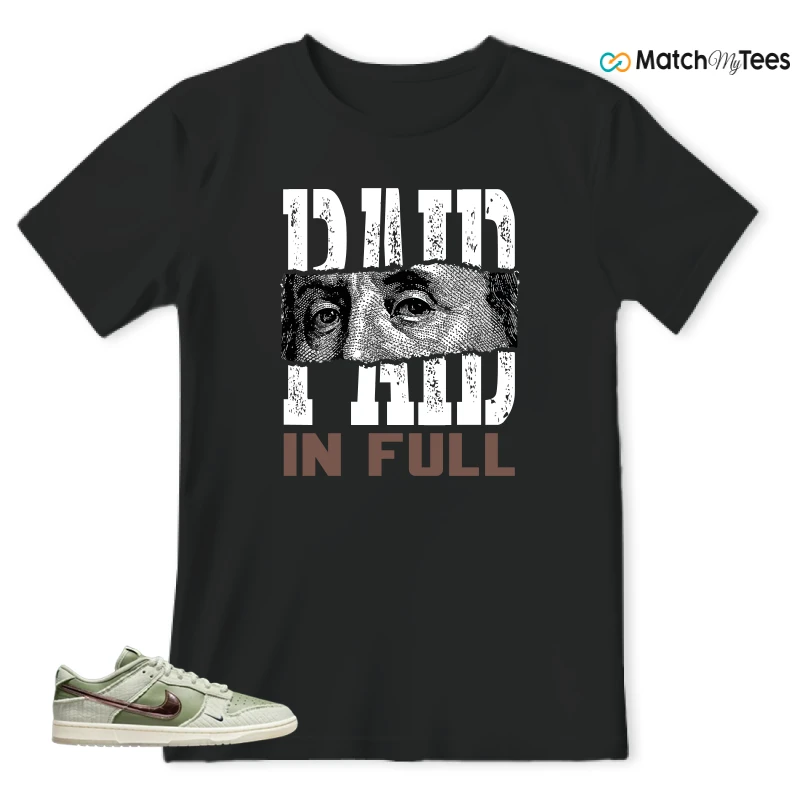NIKE DUNK LOW RETRO PRM KYLER MURRAY BE 1 OF ONE SNEAKER Matching Tees t-shirt