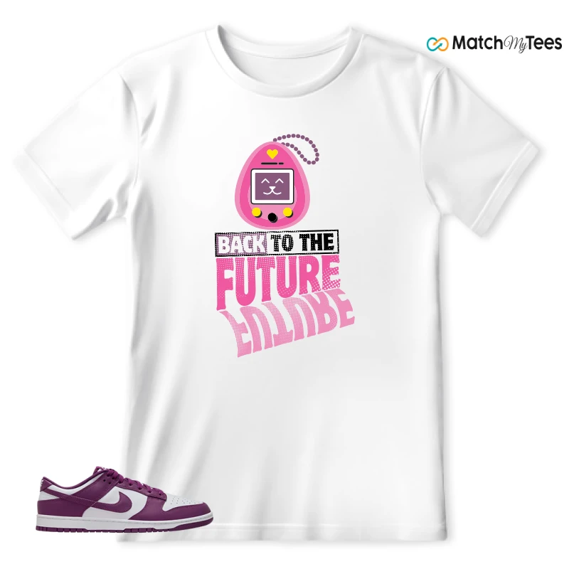 NIKE DUNK LOW WHITE VIOTECH SNEAKER Matching Tees t-shirt