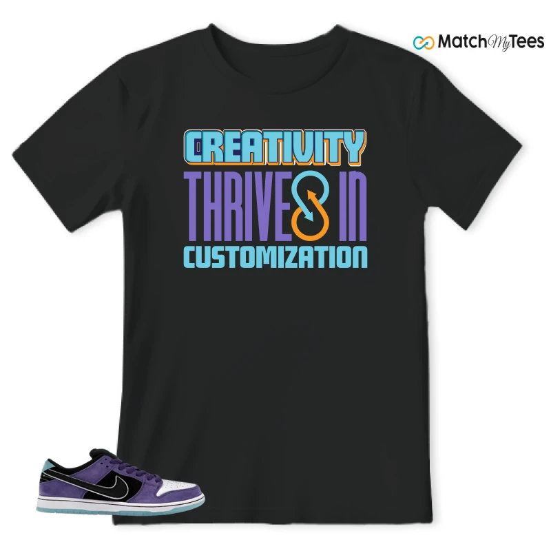 NIKE DUNK LOW X HAYLEY WILSON COURT PURPLE SNEAKER Matching Tees t-shirt