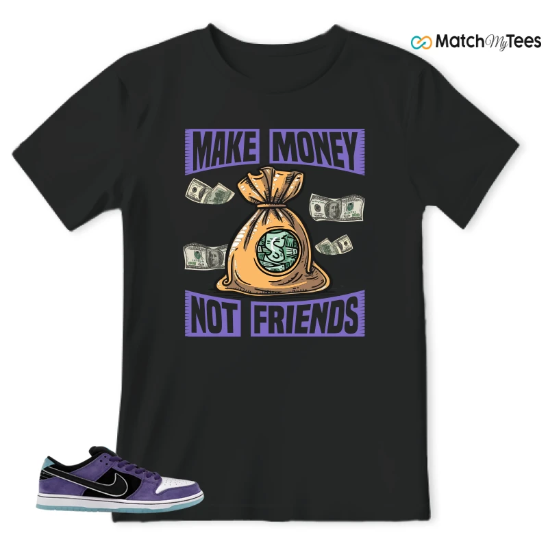 NIKE DUNK LOW X HAYLEY WILSON COURT PURPLE SNEAKER Matching Tees t-shirt