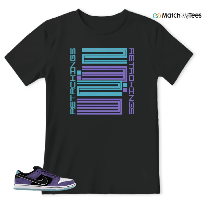 NIKE DUNK LOW X HAYLEY WILSON COURT PURPLE SNEAKER Matching Tees t-shirt
