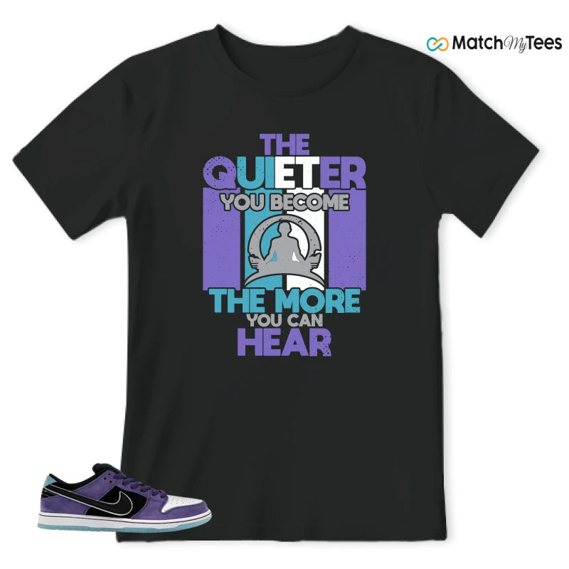 NIKE DUNK LOW X HAYLEY WILSON COURT PURPLE SNEAKER Matching Tees t-shirt