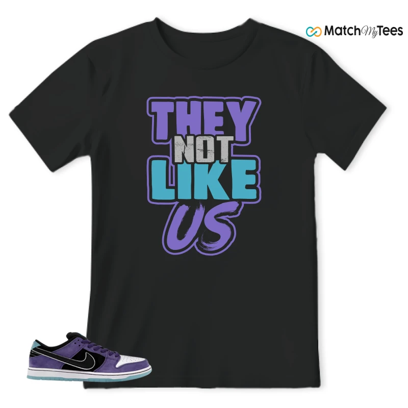 NIKE DUNK LOW X HAYLEY WILSON COURT PURPLE SNEAKER Matching Tees t-shirt